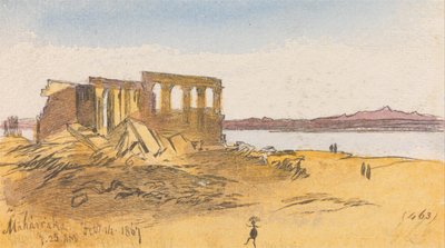 Maharraka, 7h25, 14 février 1867 - Edward Lear